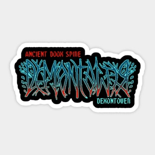 NITW - Demontower Sticker